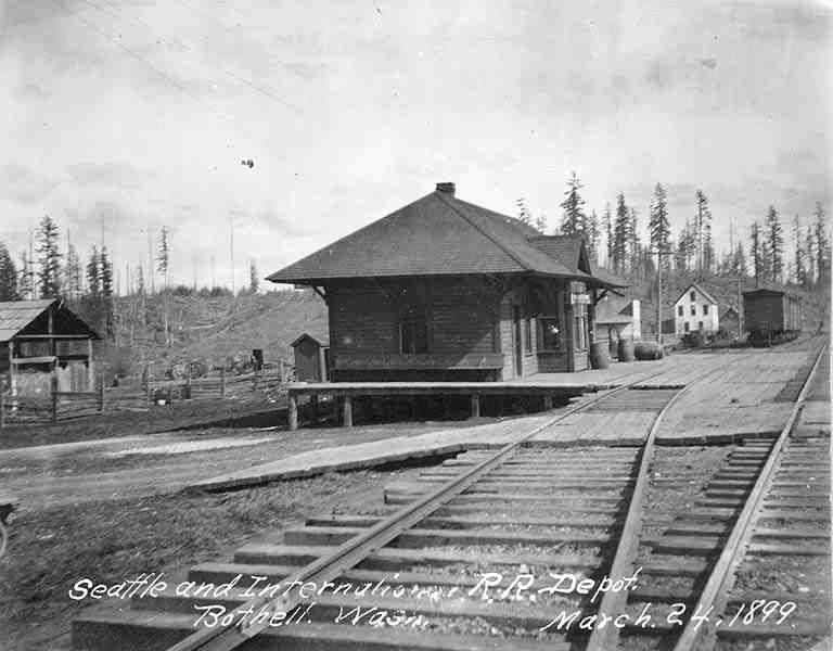 Bothell 1899 - Railroad Depot