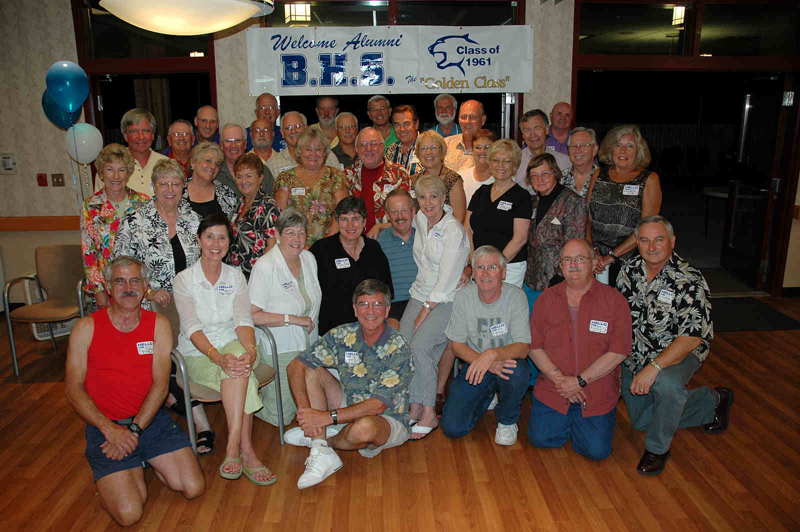45th Class Reunion Photo-Class of 1961 (2006)