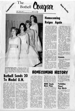 Bothell Cougar,October 21, 1960