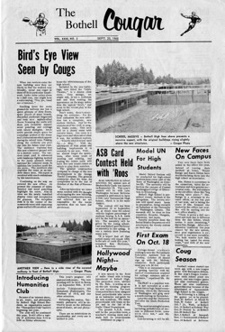 Bothell Cougar, September 23, 1960