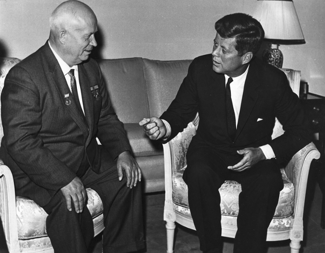 Kennedy and Khrushchev in Vienna