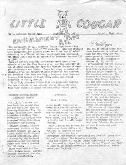 Little Cougar September 27, 1957