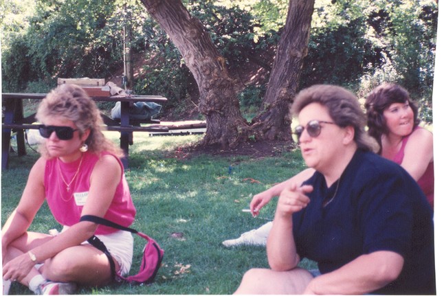 Barb Ratkiewicz Snider, Pam Coryell Mead, 