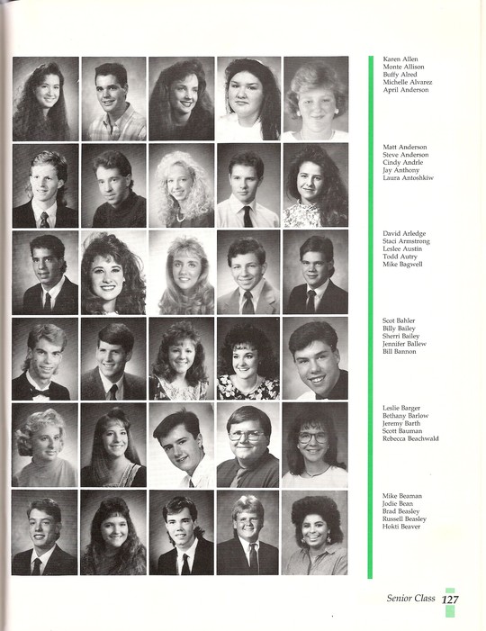 Yearbook BAHS 1990