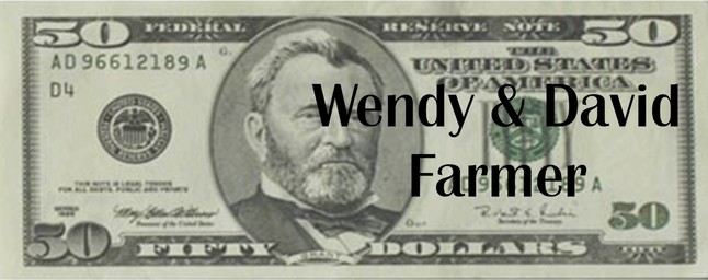 Sponsorship Donation: $50 Cash