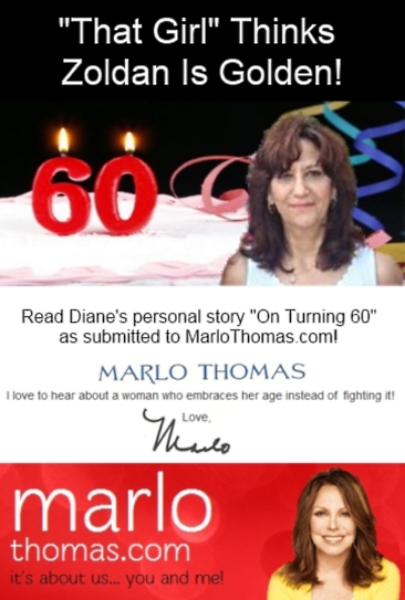 Read Diane Zoldan Burda's Funny Personal Story On Turning 60!!