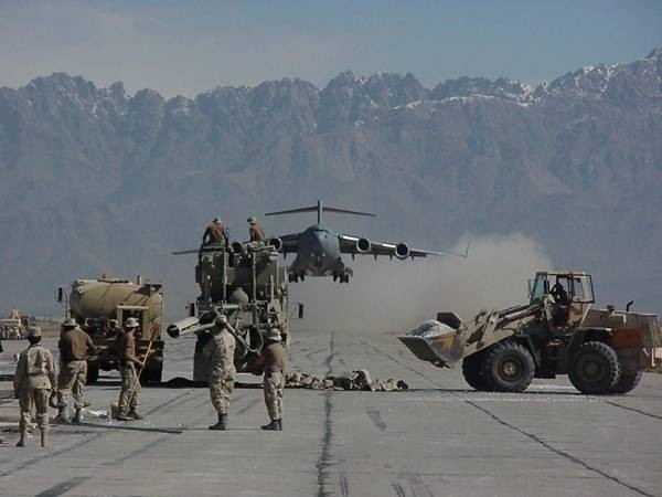 C-17 -- Cleared to land at Bagram Air Base